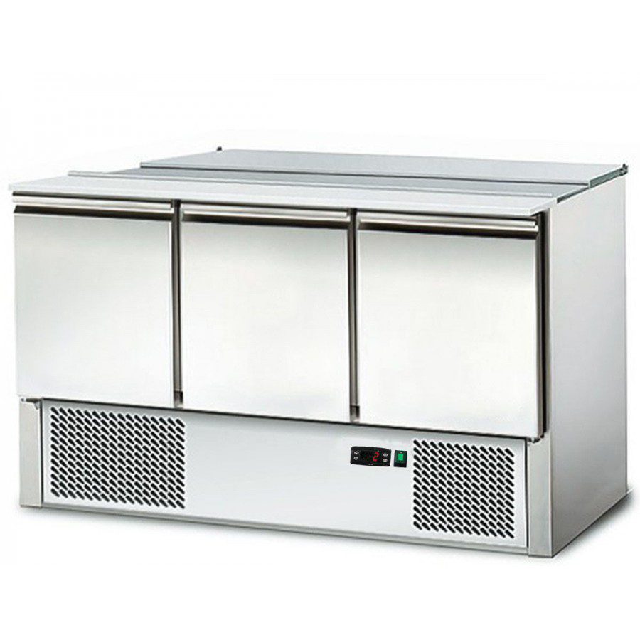 Saladette compacte / 3 portes