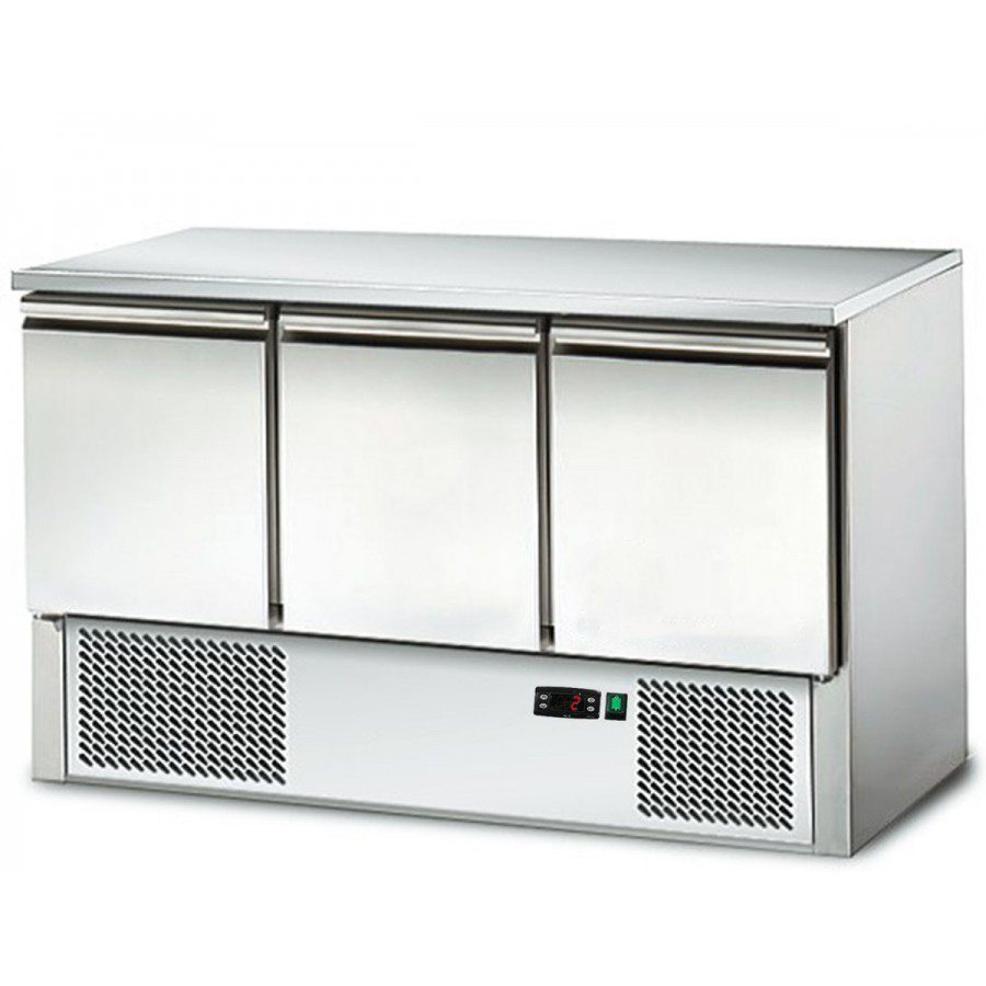 table-compacte-refrigeree-3-portes Table compacte réfrigérée / 3 portes