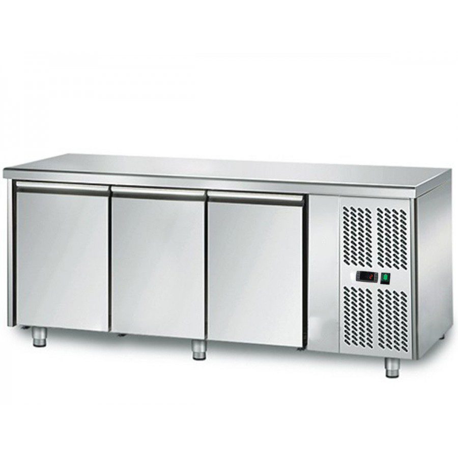 table-refrigeree-800-3-portes Table réfrigérée 800 / 3 portes
