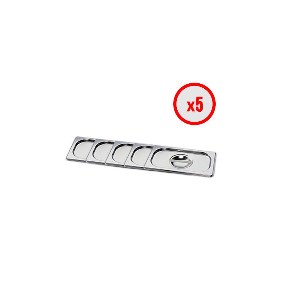 pack-x5-couvercle-gn-14 Pack x5 Couvercle GN 1/4