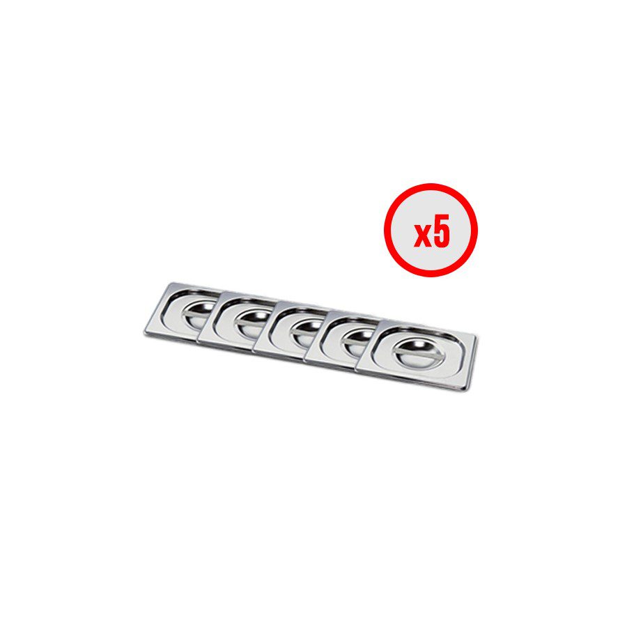 pack-x5-couvercle-gn-16 Pack x5 Couvercle GN 1/6