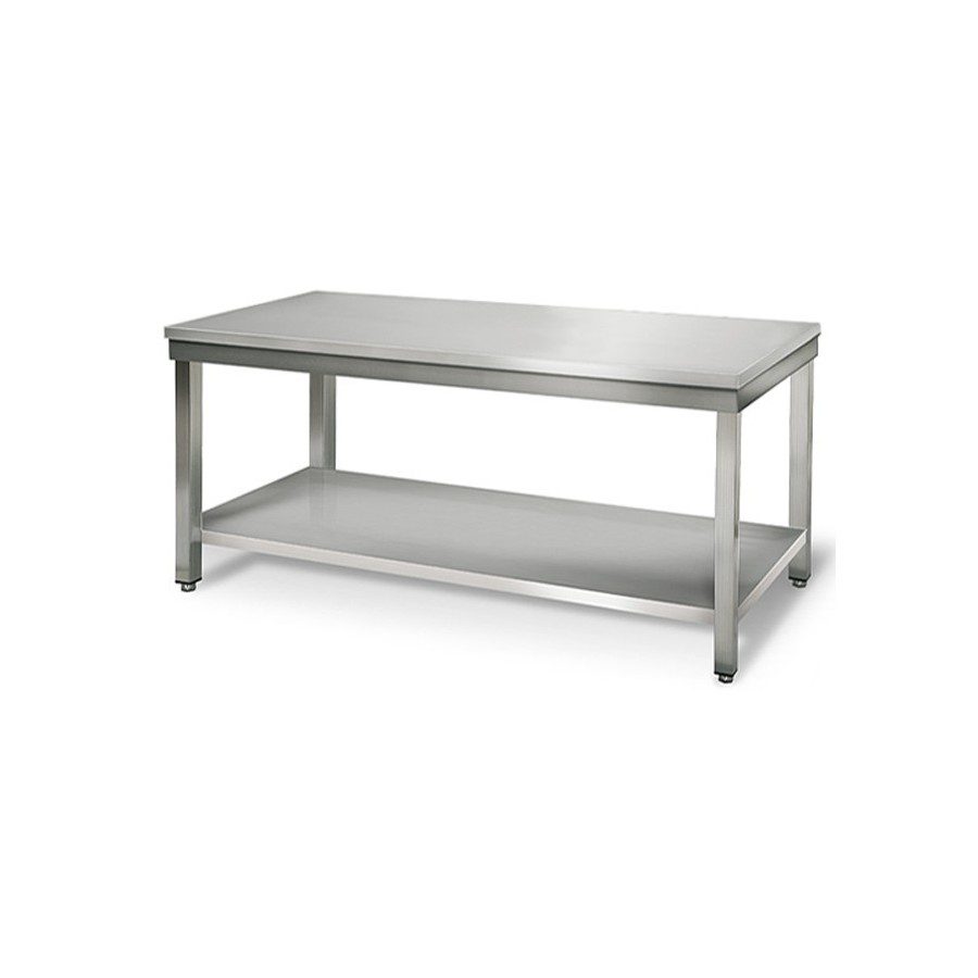 table-inox-2000-mm Table inox 2000 mm